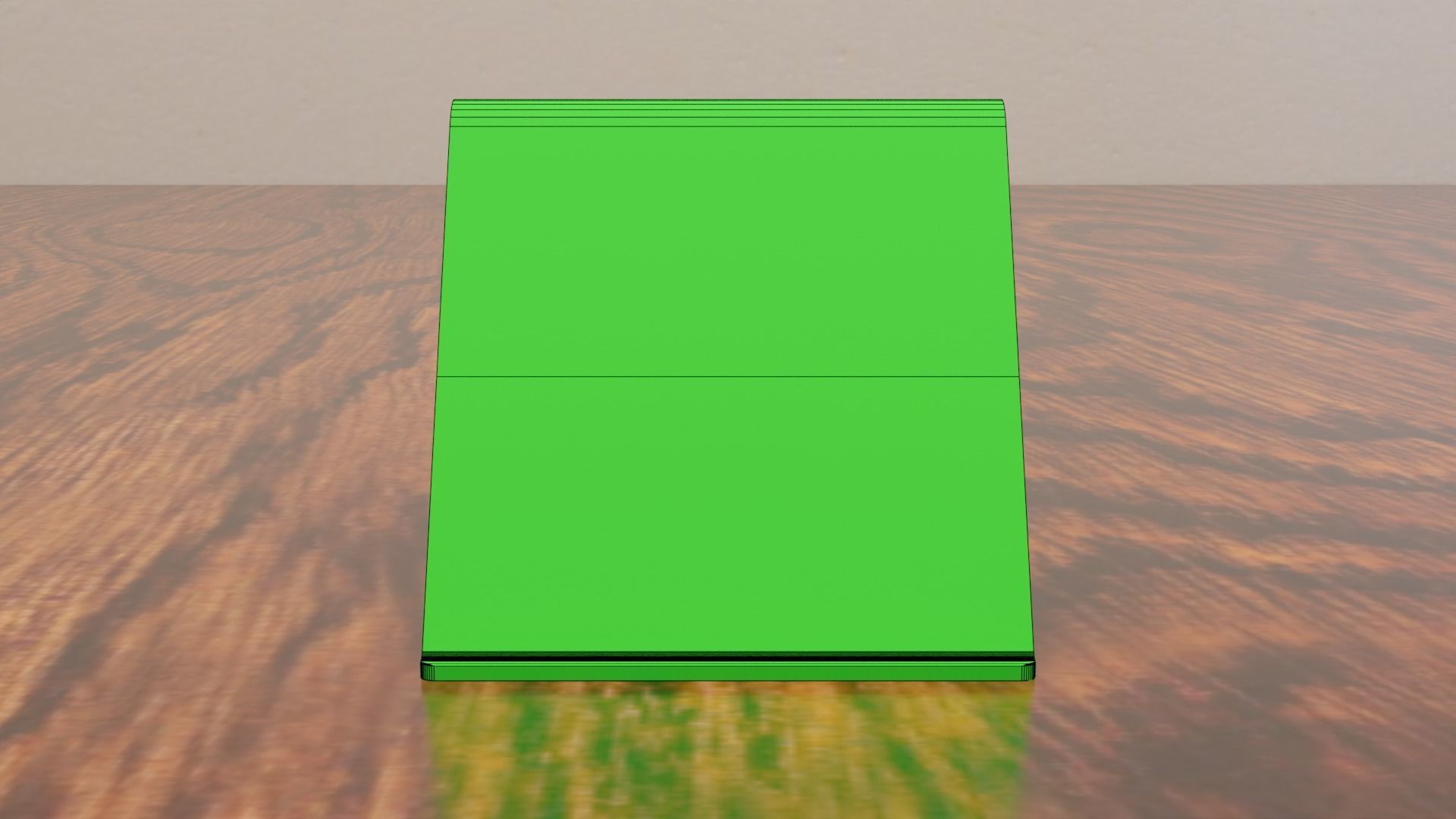 SimpleCellPhoneHolder box on wooden table Free 3D print model_15