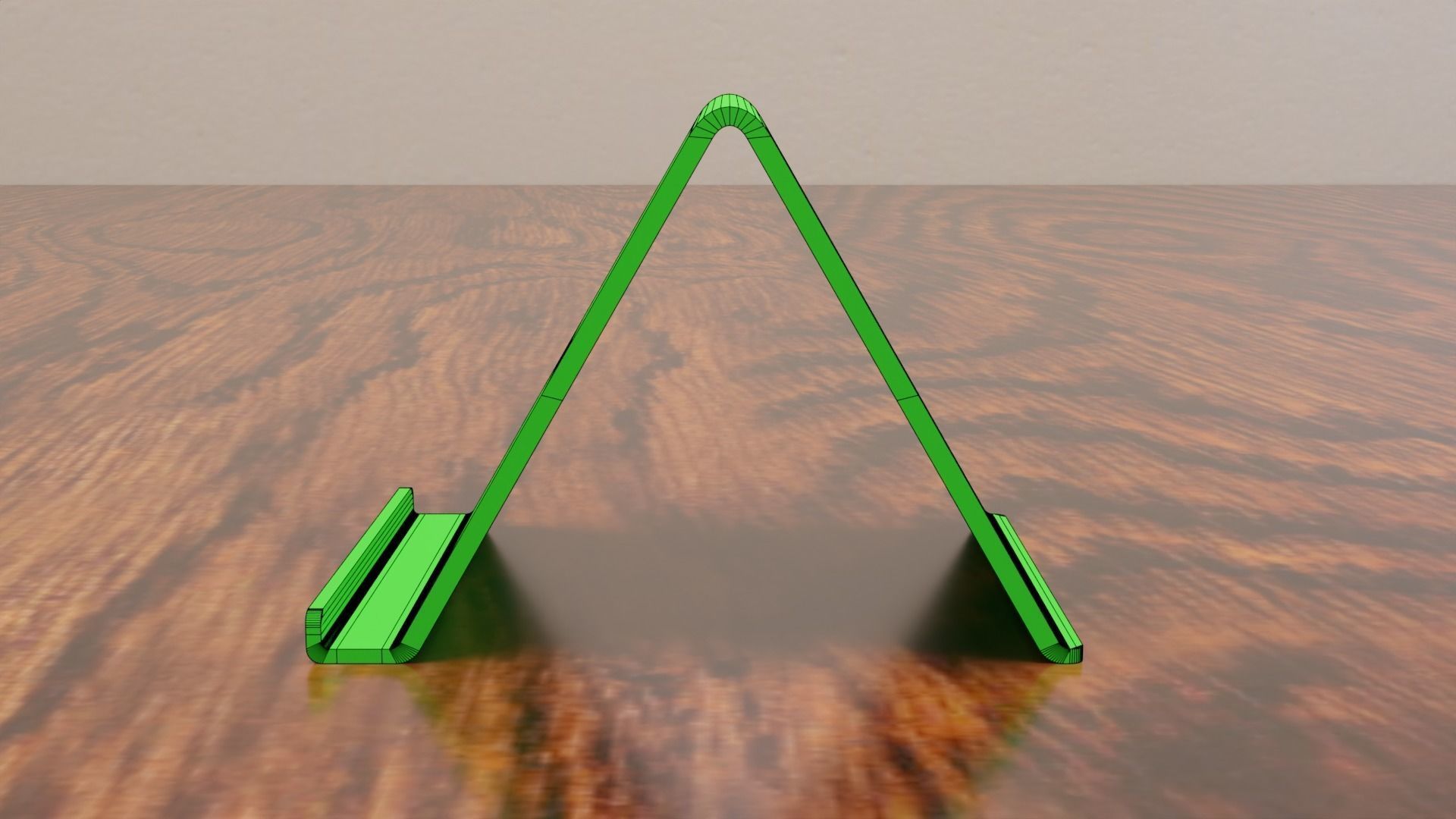 SimpleCellPhoneHolder box on wooden table Free 3D print model_13