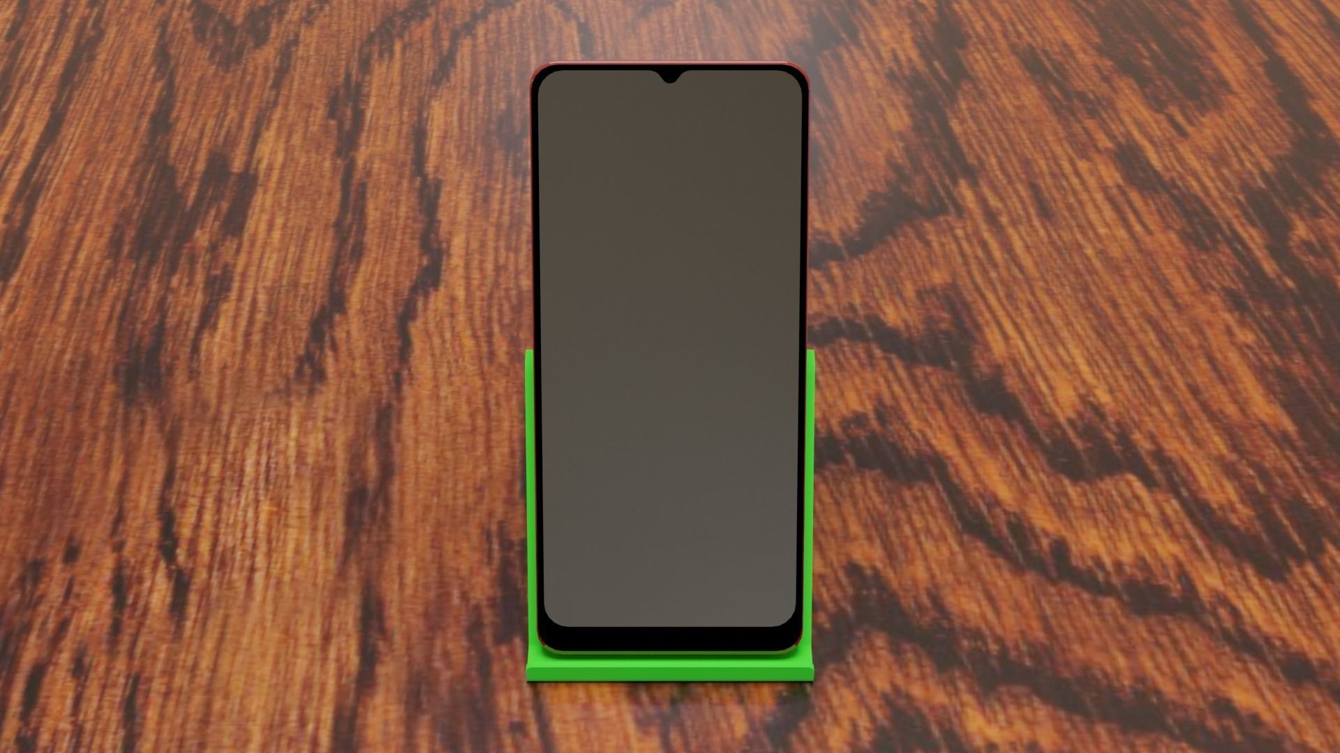 SimpleCellPhoneHolder box on wooden table Free 3D print model_4