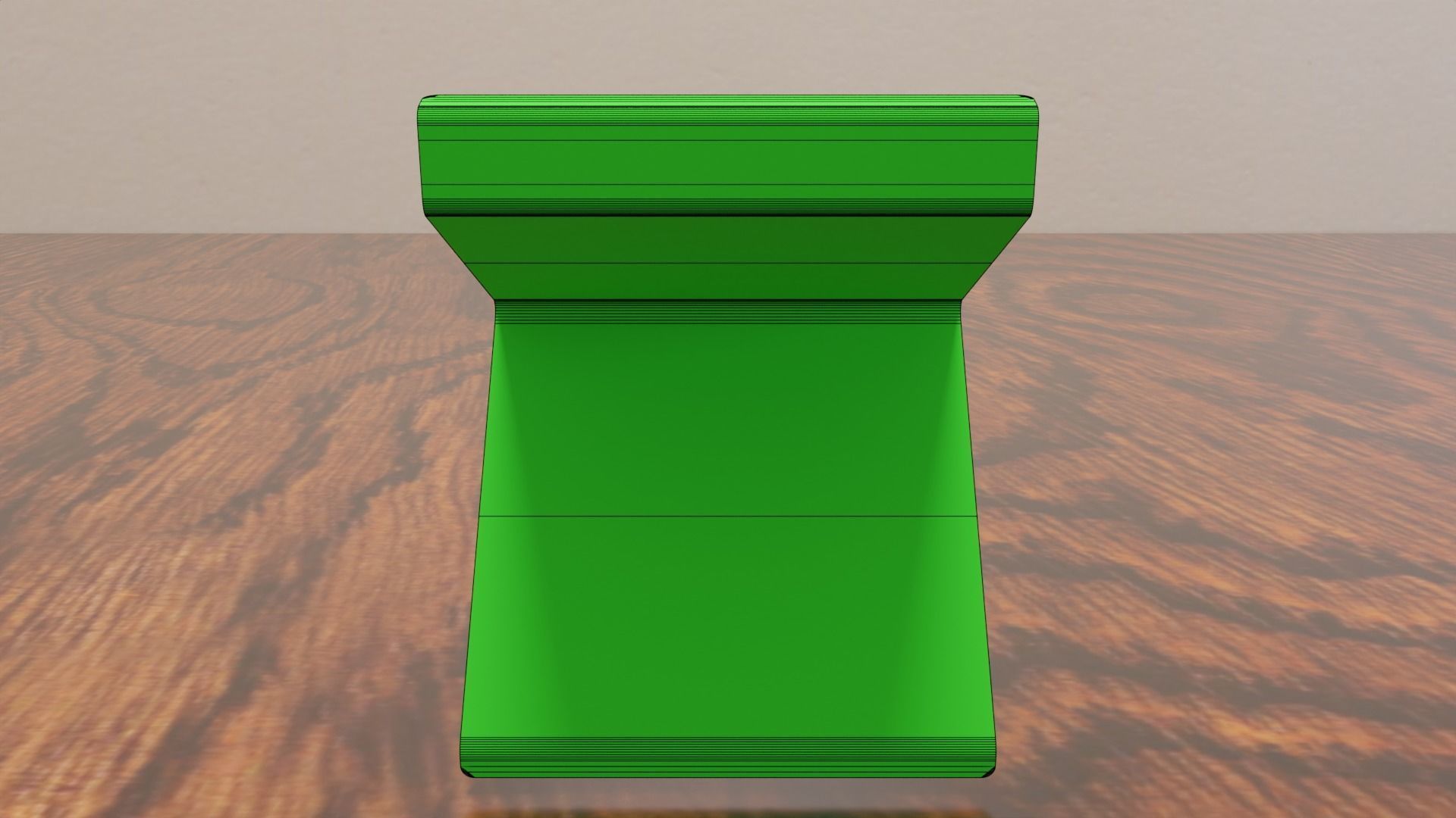 SimpleCellPhoneHolder box on wooden table Free 3D print model_19