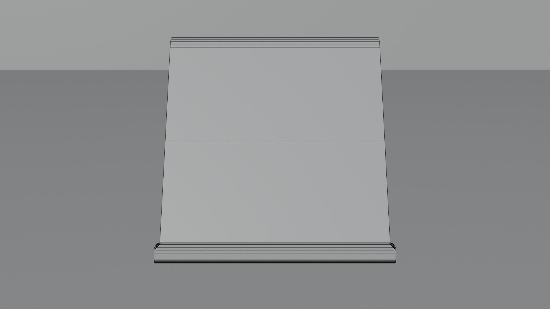 SimpleCellPhoneHolder box on wooden table Free 3D print model_10