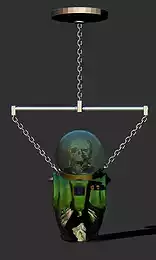 scuba zombie 3D print model