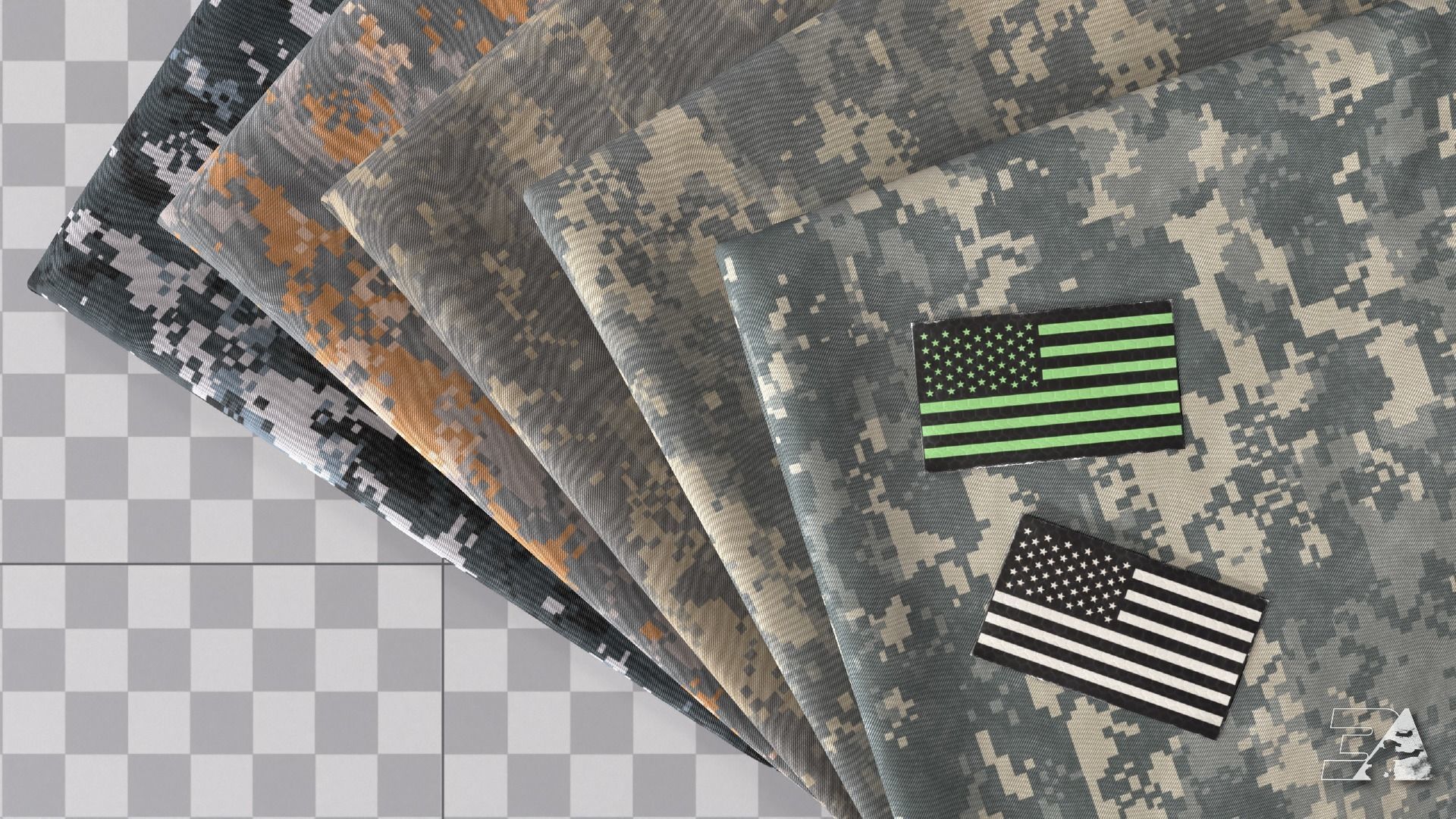 US Army UCP Camo Generator Texture_1