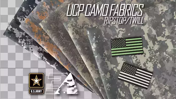 US Army UCP Camo Generator Texture