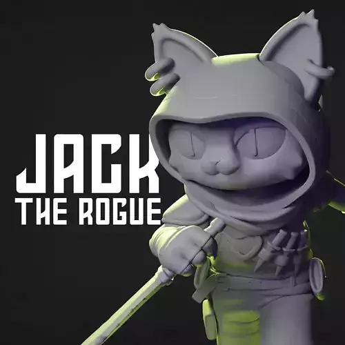 JACK THE ROGUE FOR 3D PRINT
