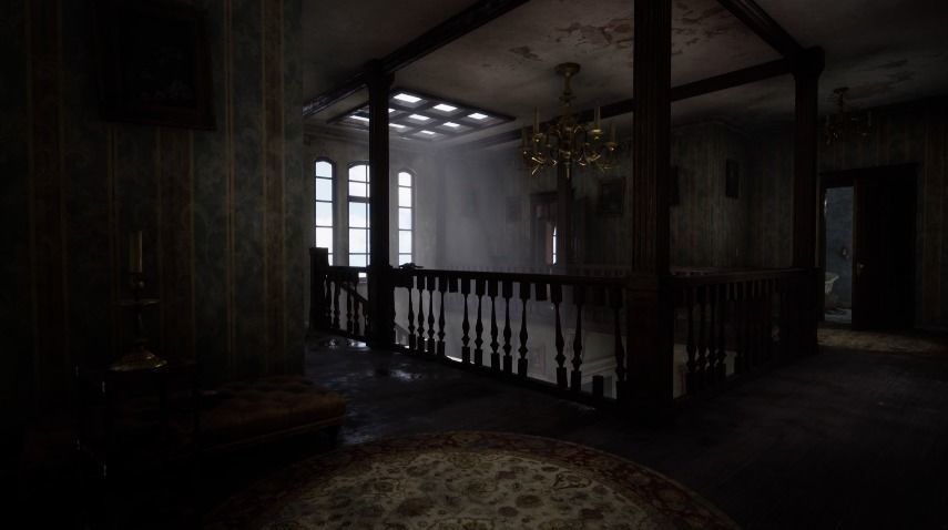 Resident Evil Haunted House Unreal Engine ready to use  3D model_1