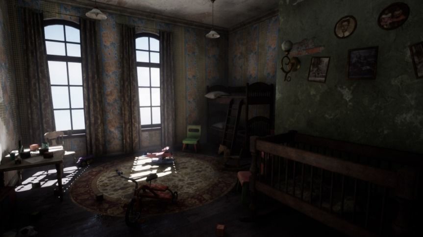 Resident Evil Haunted House Unreal Engine ready to use  3D model_4