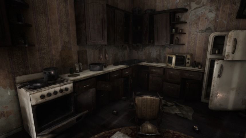 Resident Evil Haunted House Unreal Engine ready to use  3D model_9