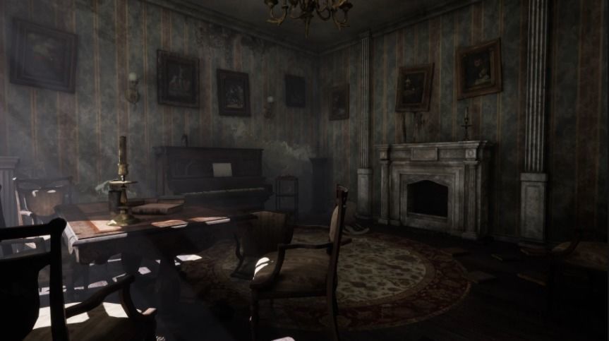 Resident Evil Haunted House Unreal Engine ready to use  3D model_14