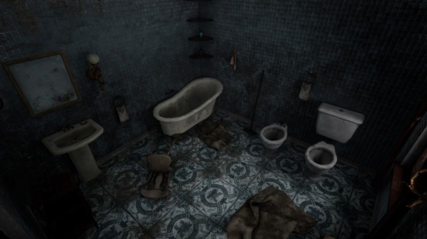 Resident Evil Haunted House Unreal Engine ready to use  3D model_10