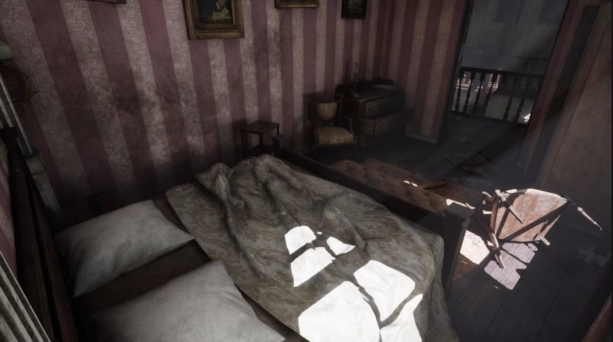 Resident Evil Haunted House Unreal Engine ready to use  3D model_3