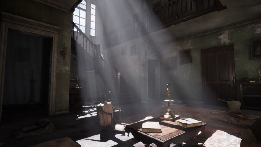 Resident Evil Haunted House Unreal Engine ready to use  3D model_11