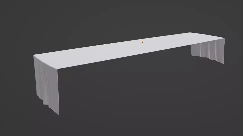 Table Cloth Free 3D model_0