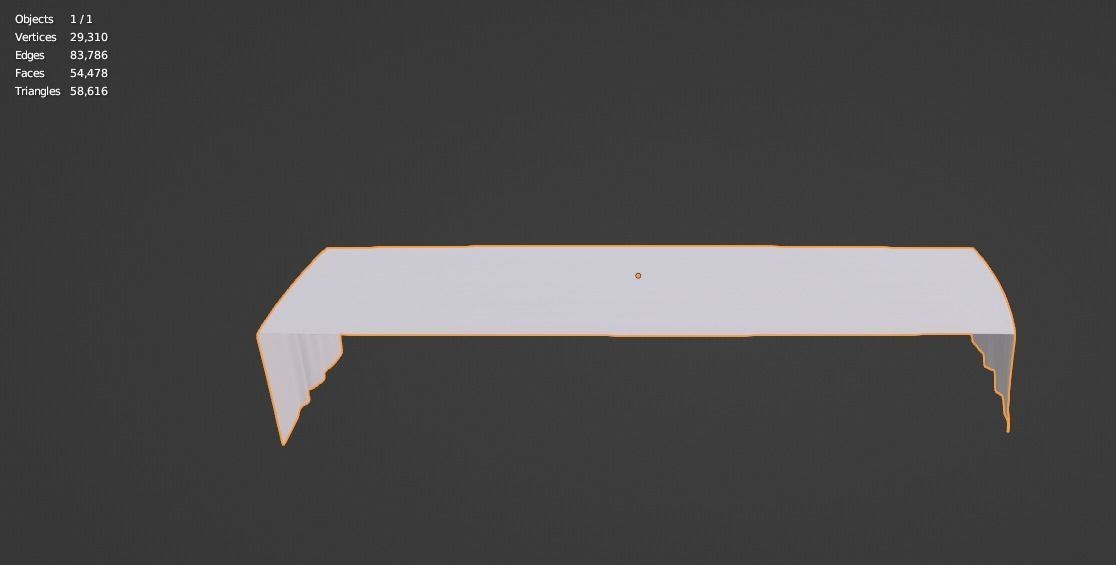 Table Cloth Free 3D model_4