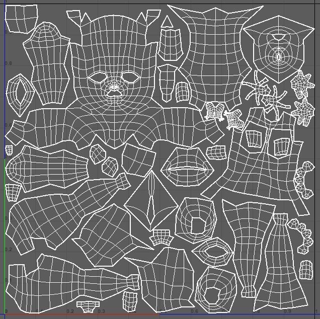 Woman Basemesh With Genitalia 3D model_14