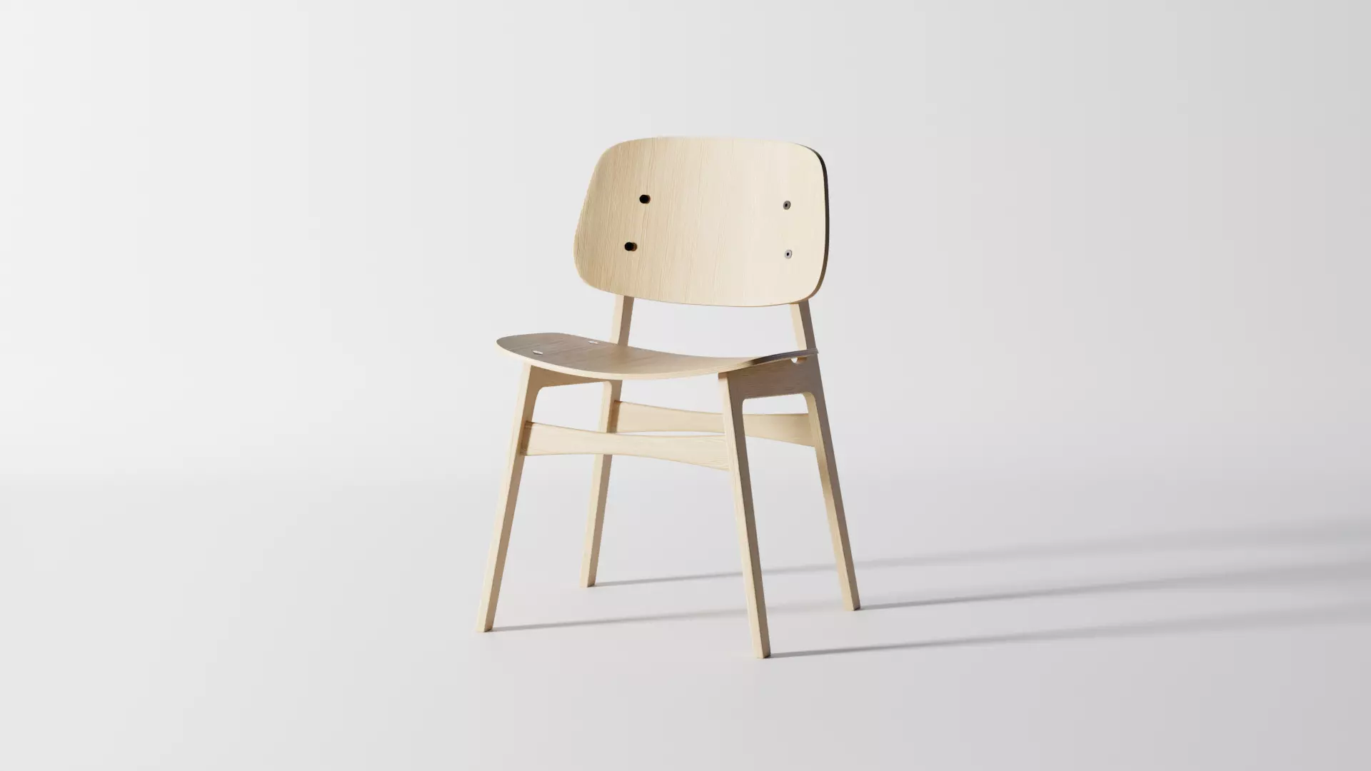 Soborg Chair  Free 3D model_0