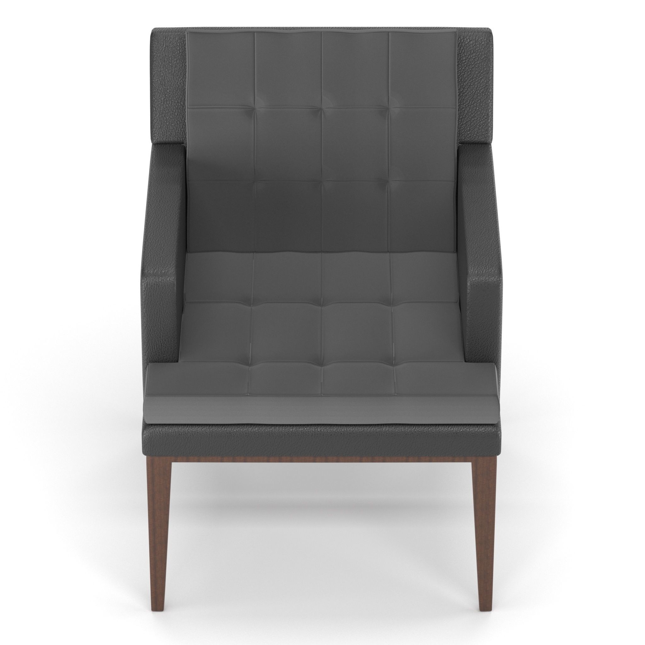 Baker DINING CHAIR 3D model_14