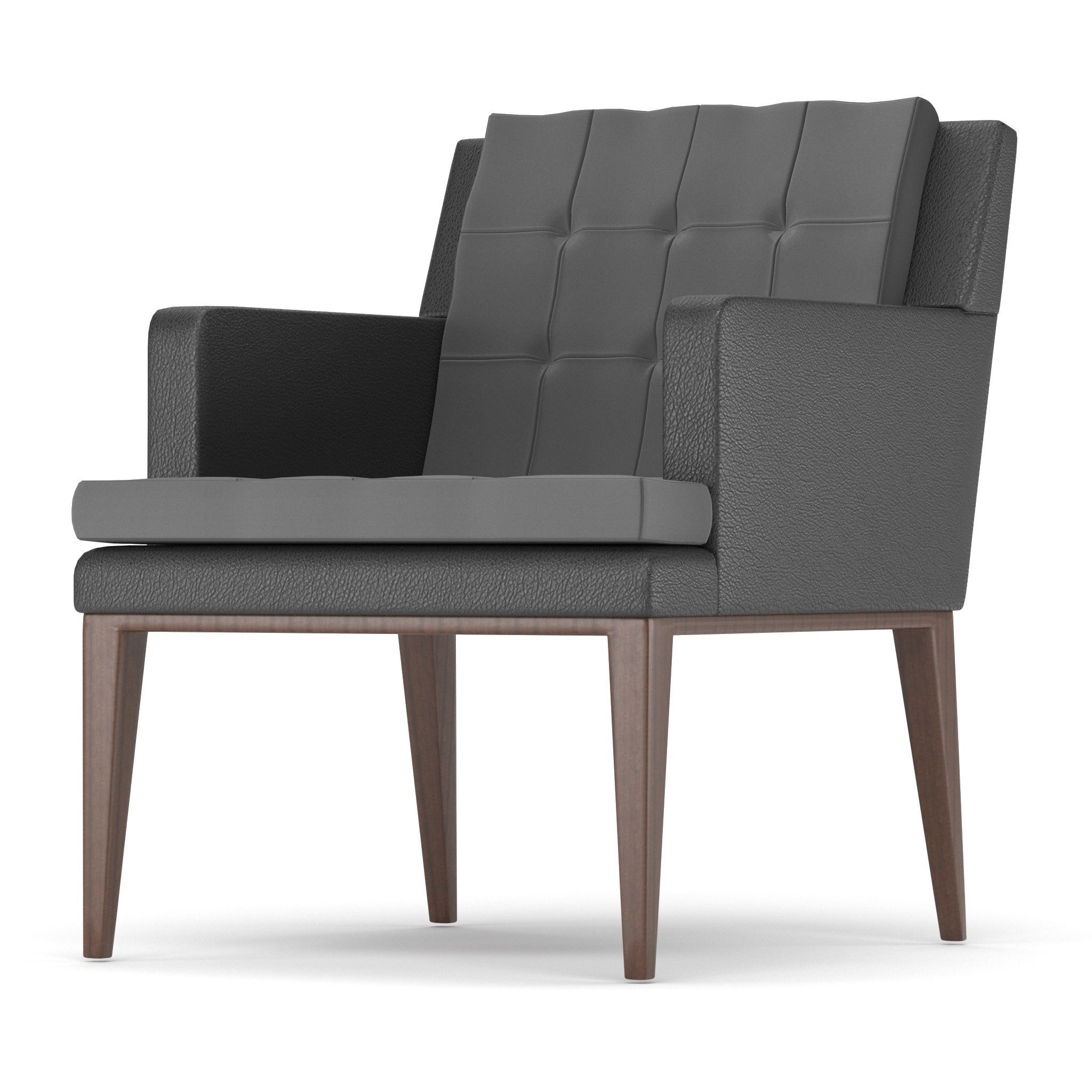 Baker DINING CHAIR 3D model_17