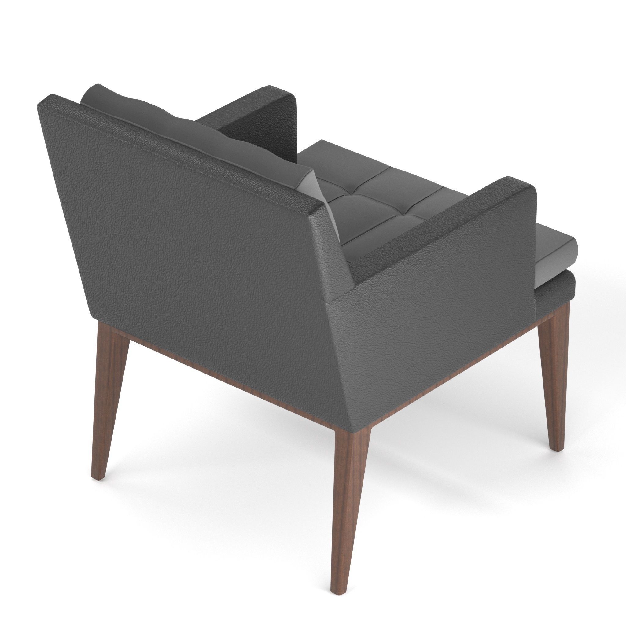 Baker DINING CHAIR 3D model_10