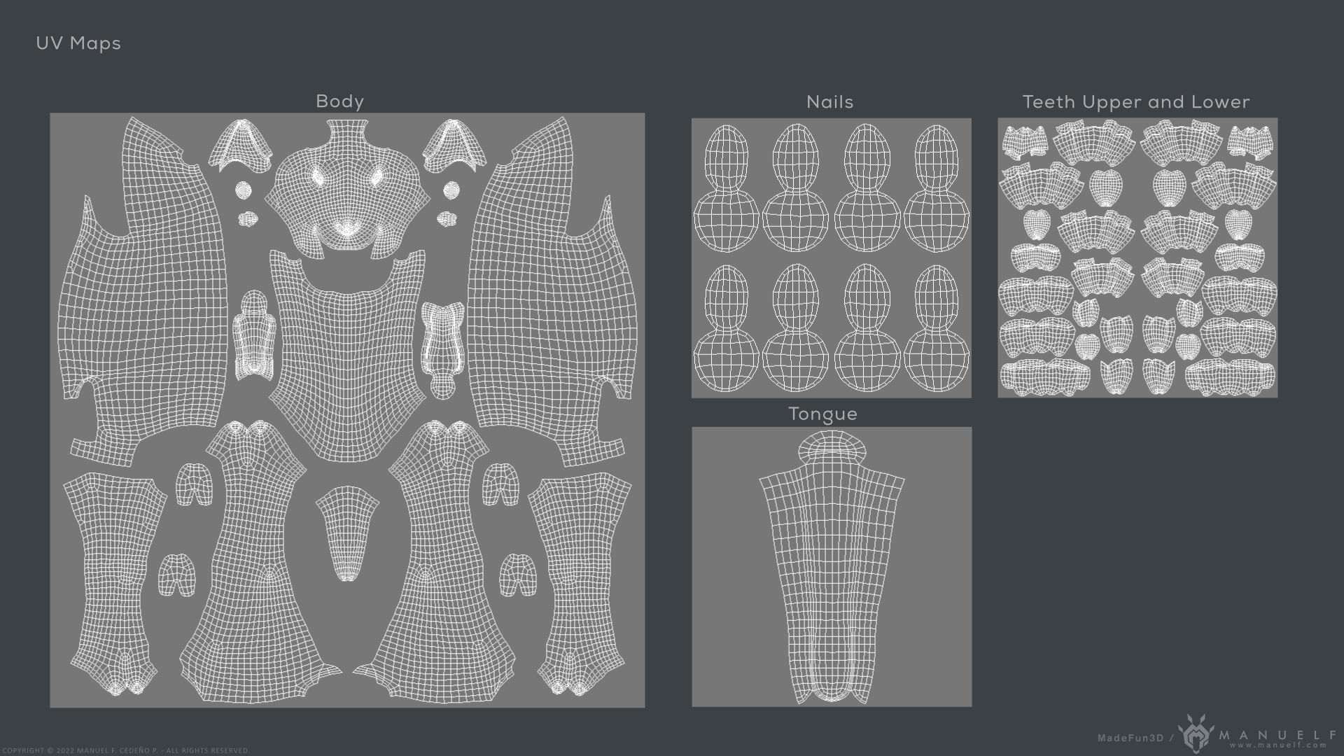 Llama - Highpoly Sculpture 3D model_22