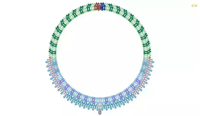 10  model  neckclace