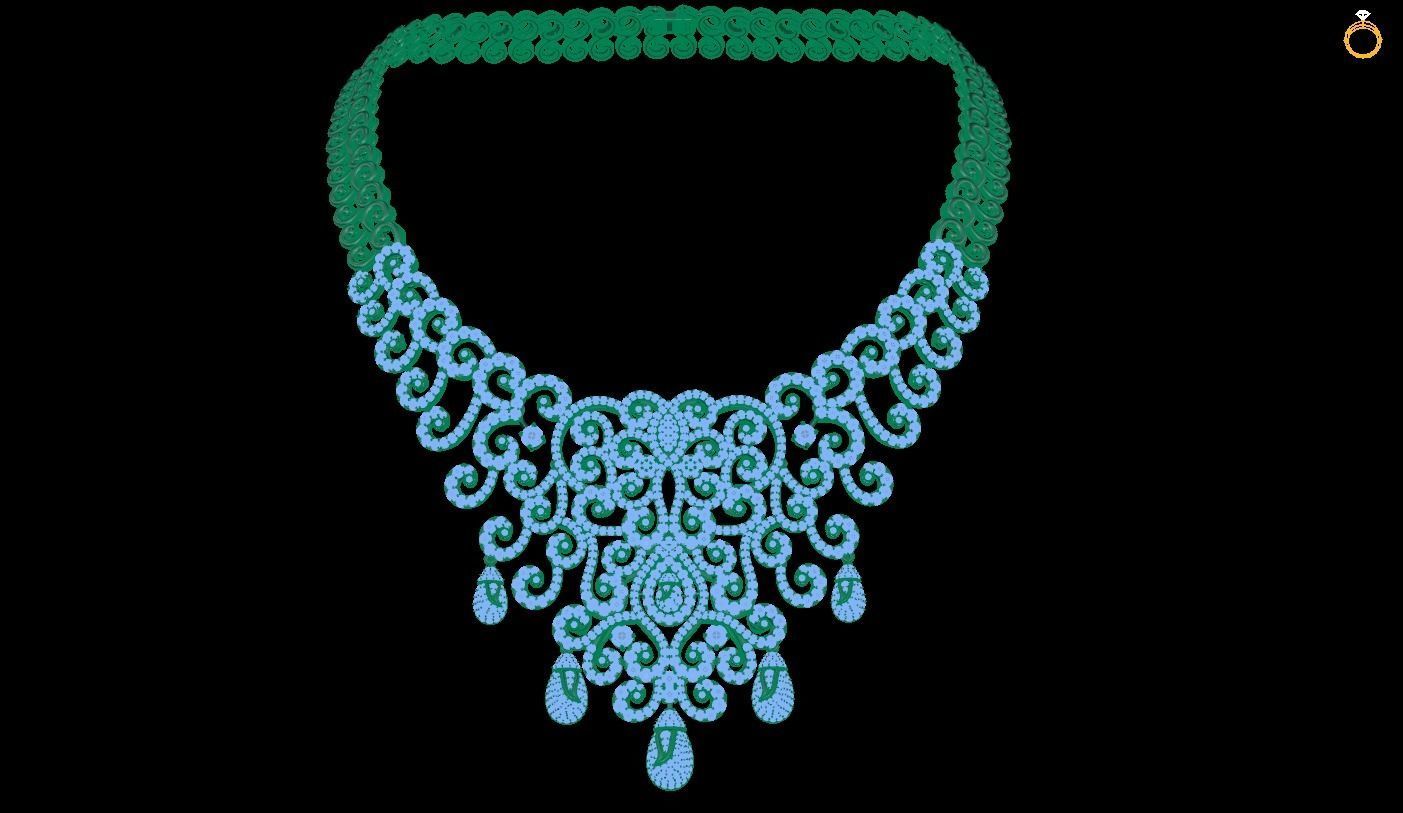 10  model  neckclace 3D print model_4