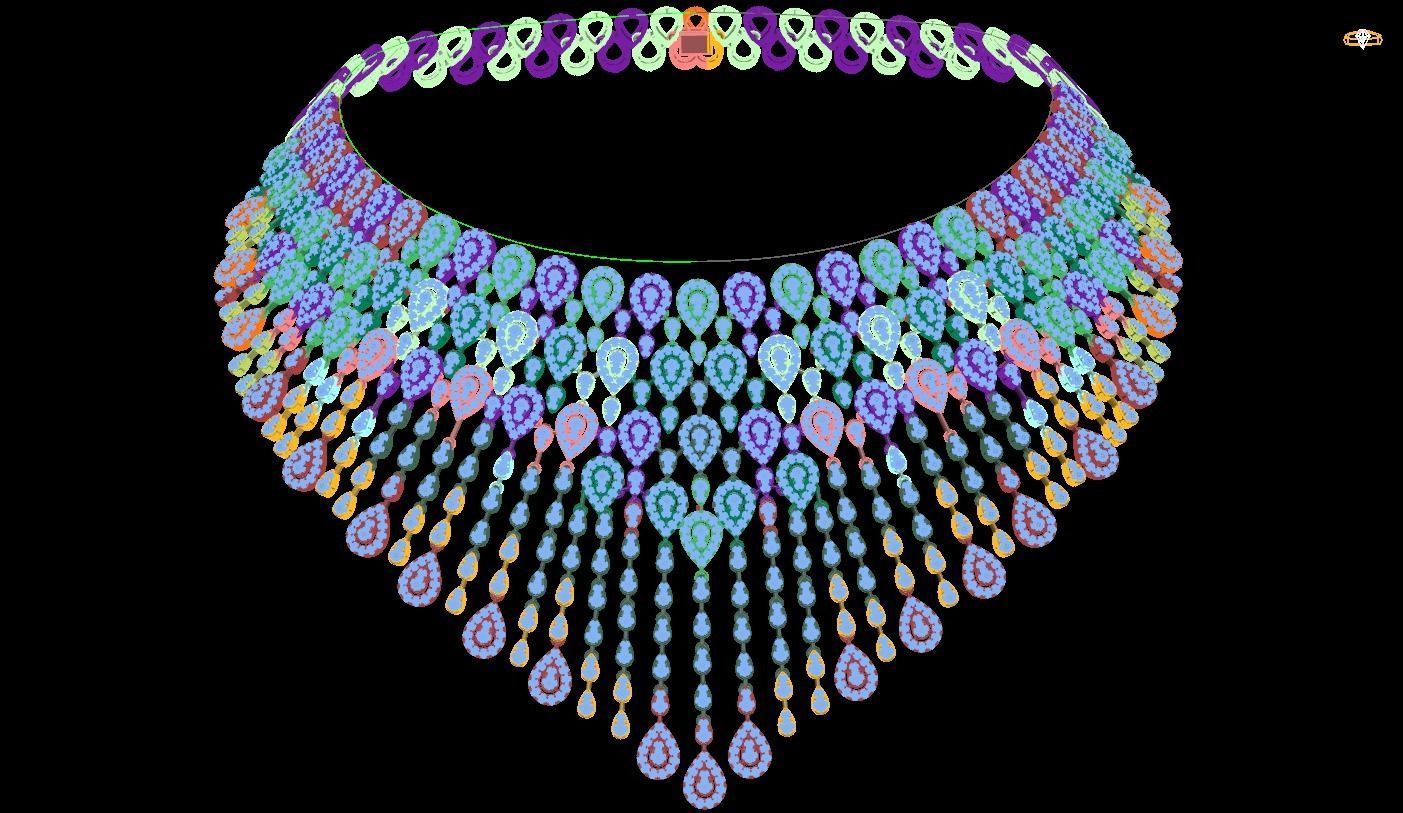 10  model  neckclace 3D print model_1