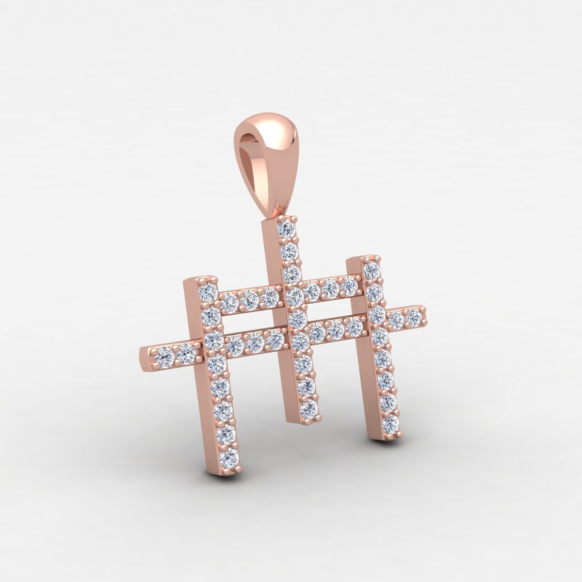 Fancy Pendent 3dm and Render Detail 3D print model_8