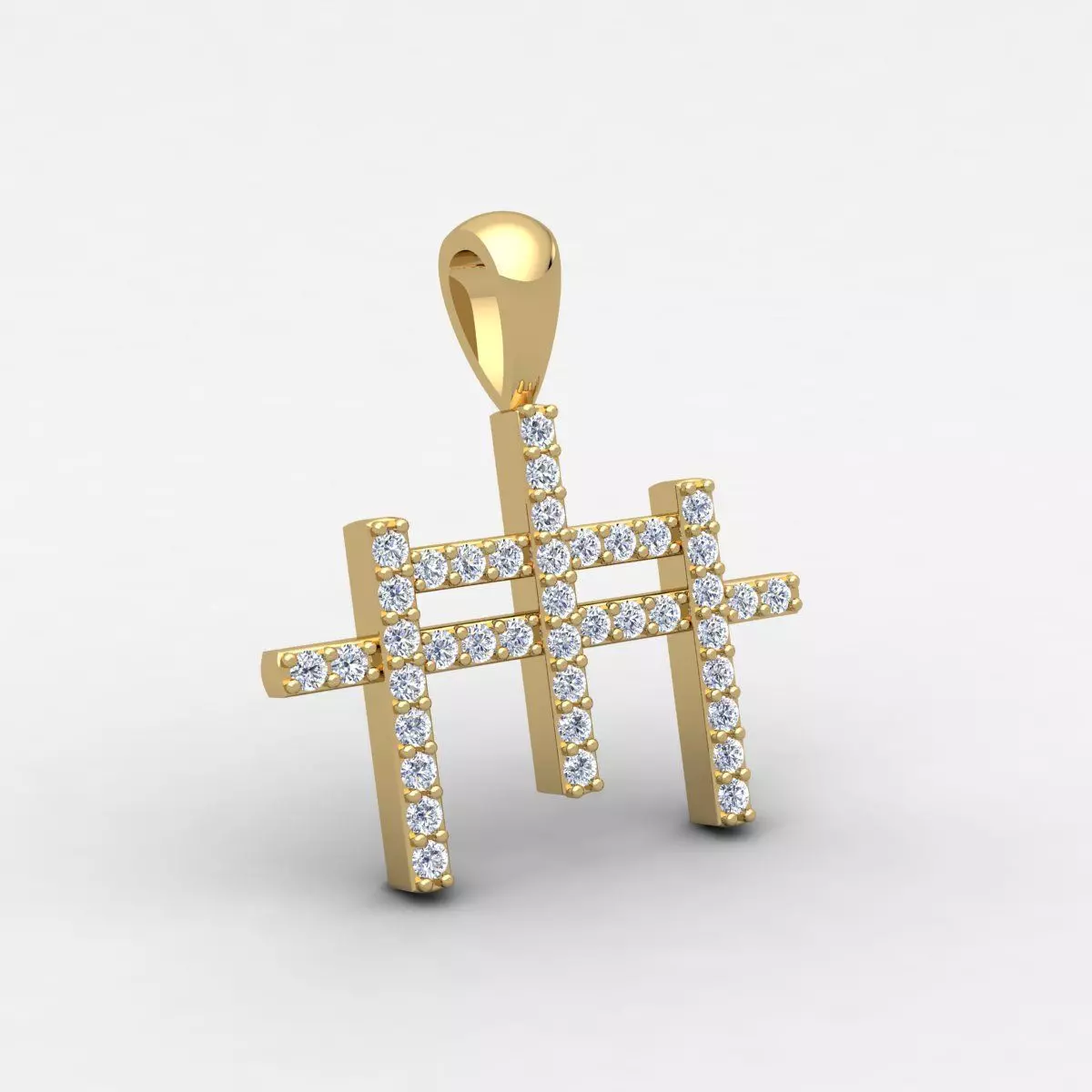 Fancy Pendent 3dm and Render Detail 3D print model_0