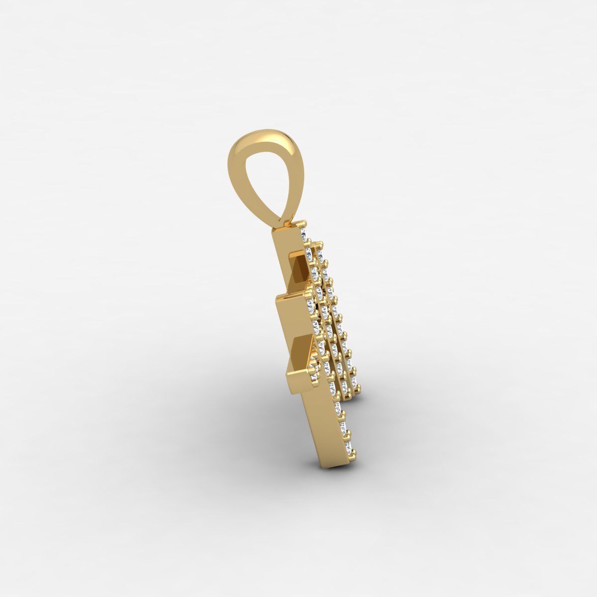 Fancy Pendent 3dm and Render Detail 3D print model_4