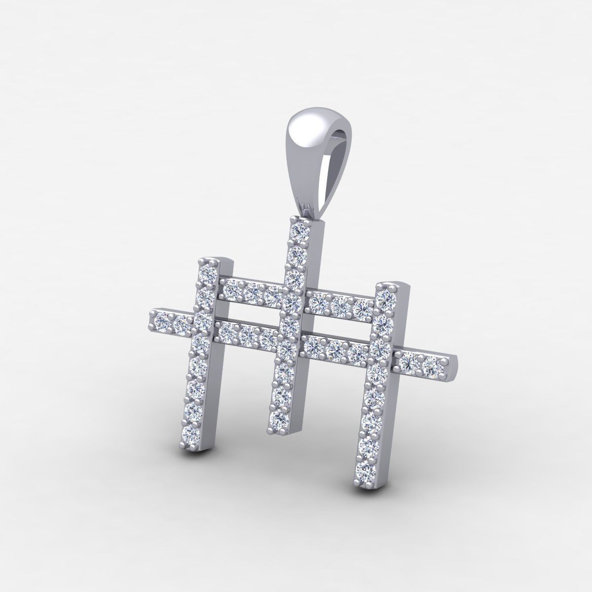 Fancy Pendent 3dm and Render Detail 3D print model_12