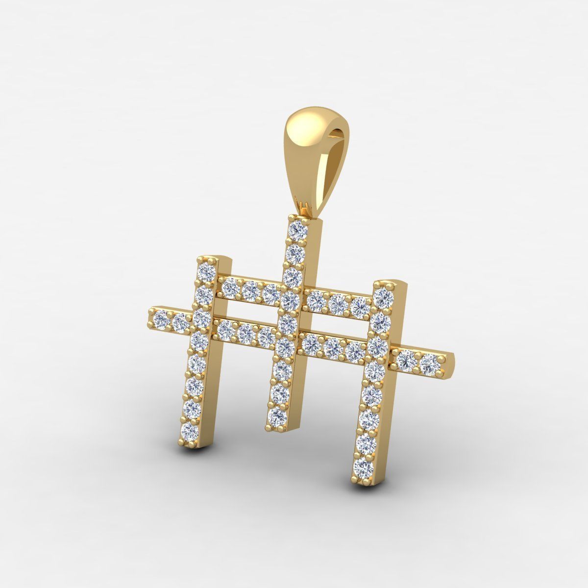 Fancy Pendent 3dm and Render Detail 3D print model_10