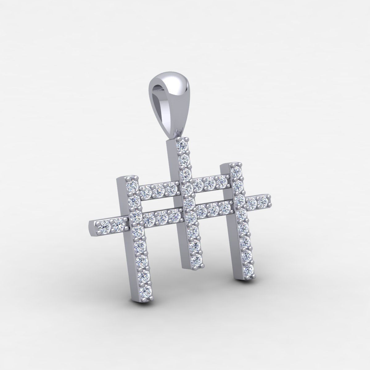 Fancy Pendent 3dm and Render Detail 3D print model_9