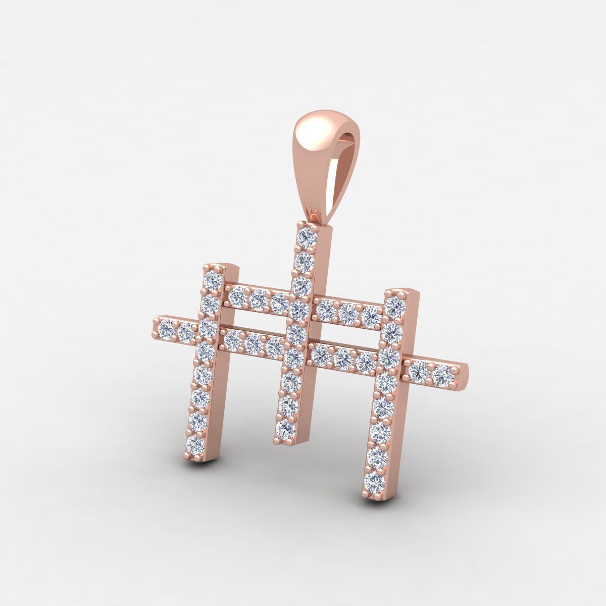 Fancy Pendent 3dm and Render Detail 3D print model_11