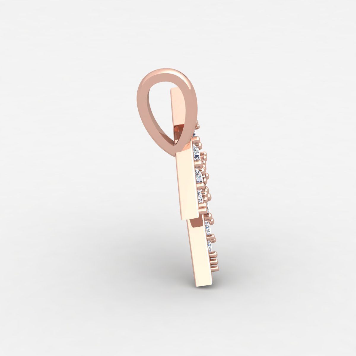 Thunder Small Pendent 3d model and Render Detail 3D print model_5