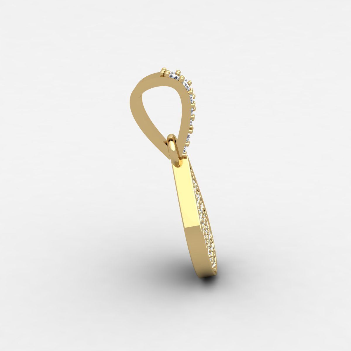 Fancy Nice Pendent 3dm and Render Detail  3D print model_3