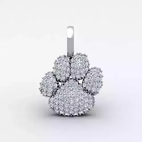 Fancy Small Pendent 3dm and Render Detail 