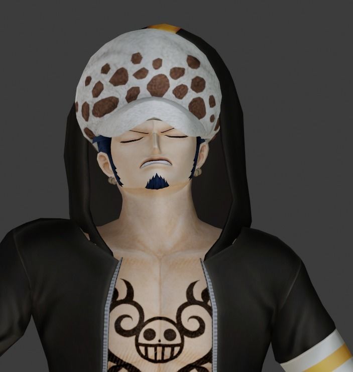 Luffy vs Doflamingo Diorama 3D print model_20