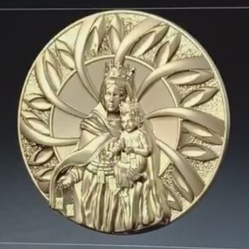 Holy Family Pendant 3D print model 3D print model_13