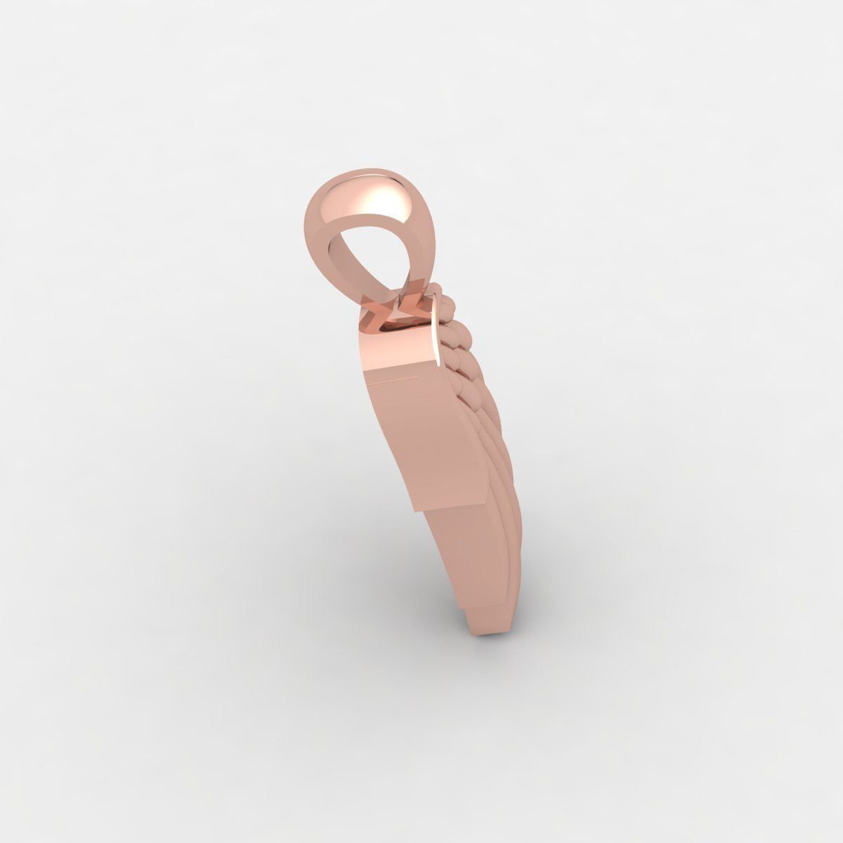 Small Wing Pendent 3d Model And Render Detail Free 3D print model_4