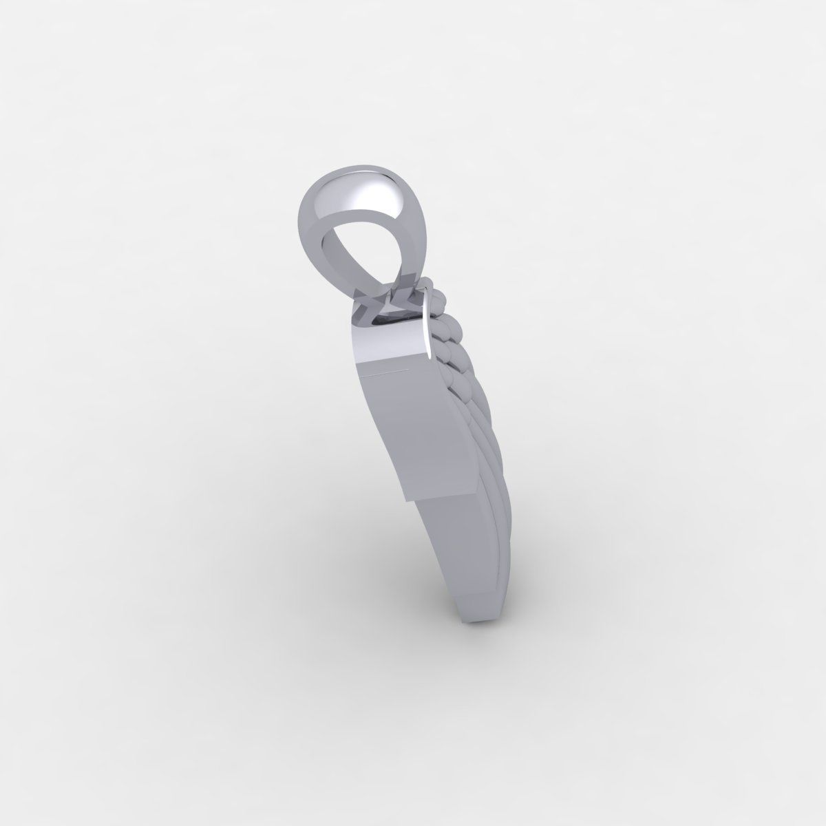 Small Wing Pendent 3d Model And Render Detail Free 3D print model_5