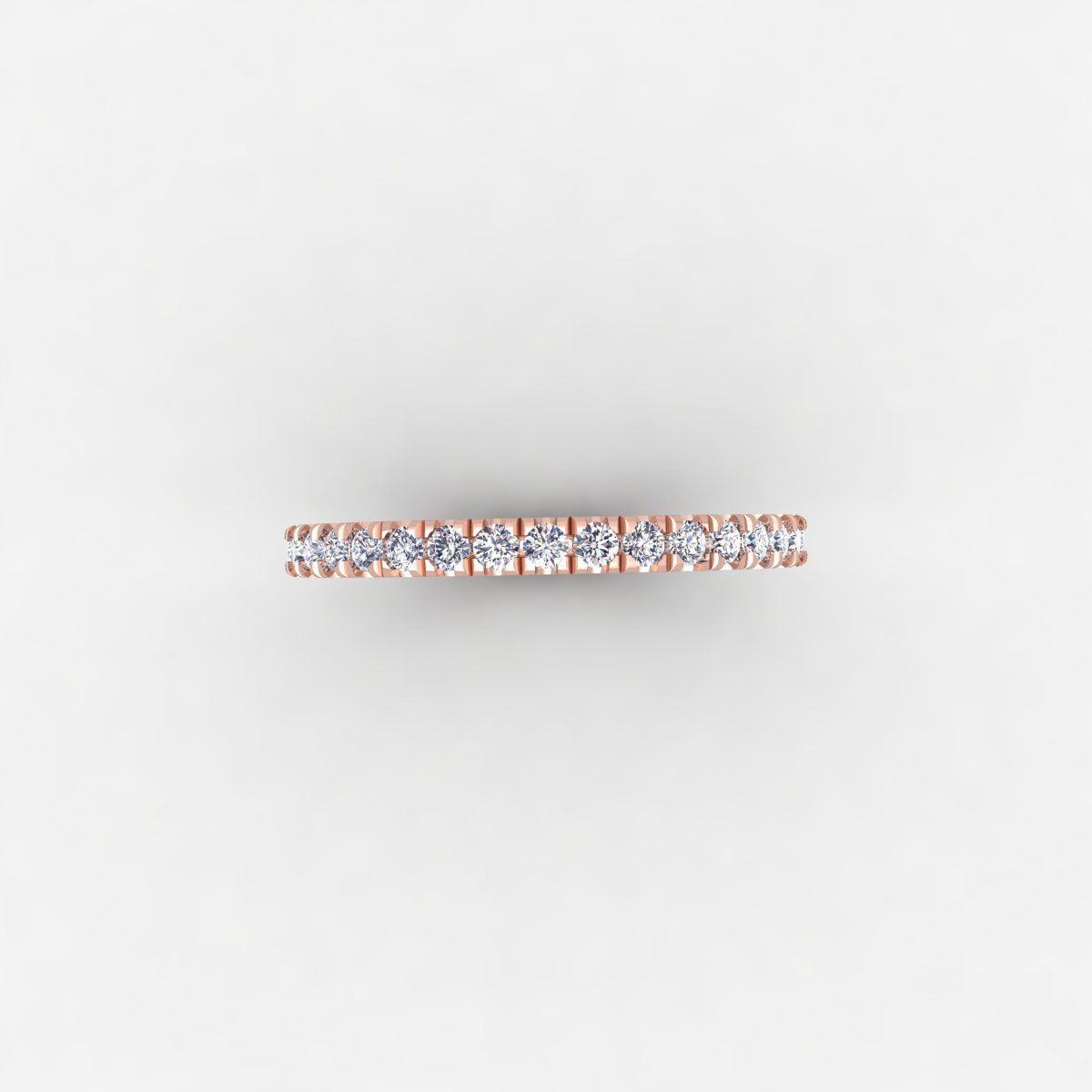 Micro Cut Eternity Band Ring 3d Model and Render Detail  3D print model_7