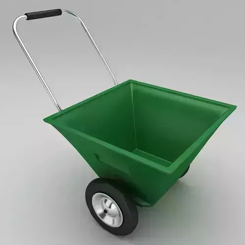 Garden wheel barrow 3d model