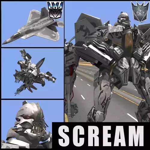 Starscream  Ressurection 3D model