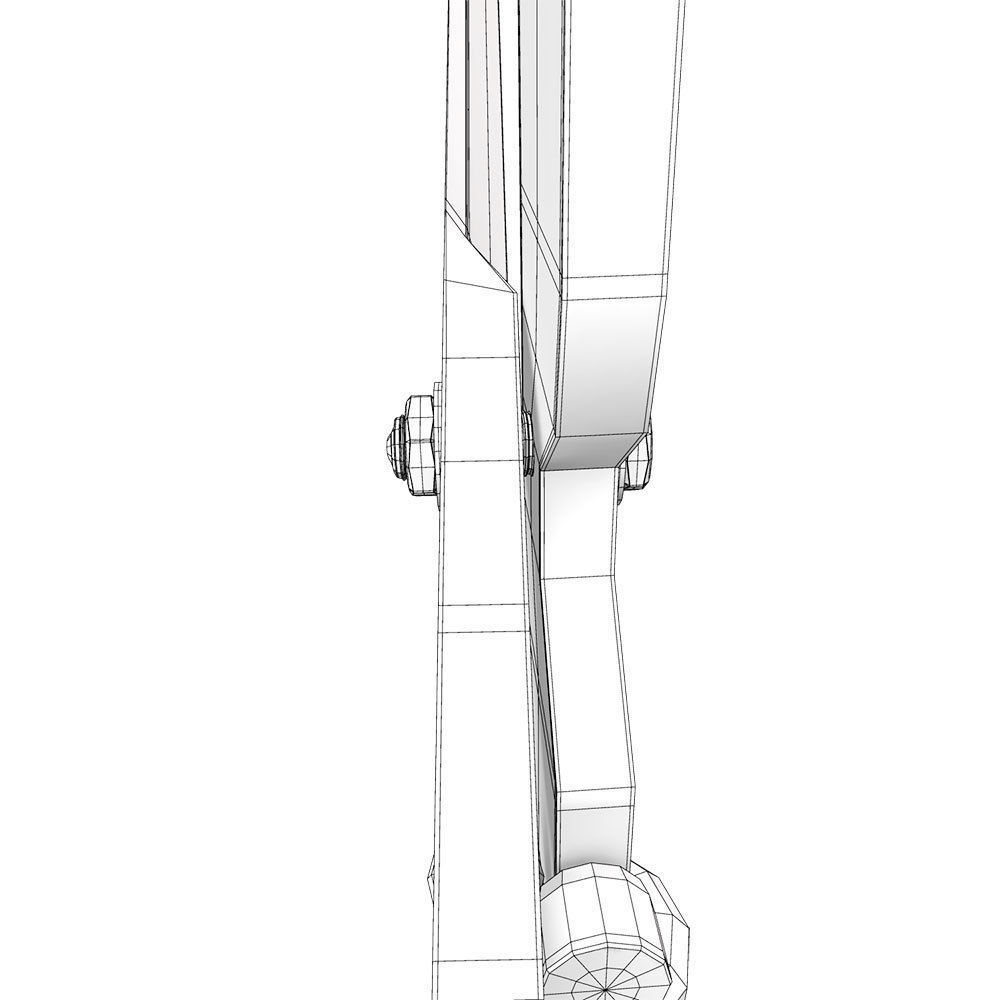 Gardening pruning shears 3d model 3D model_9