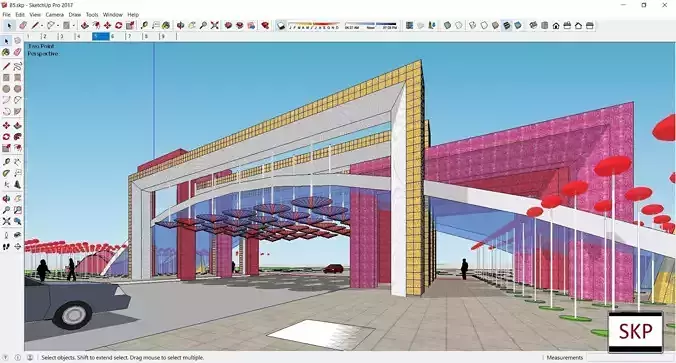 Sketchup Entrance B5