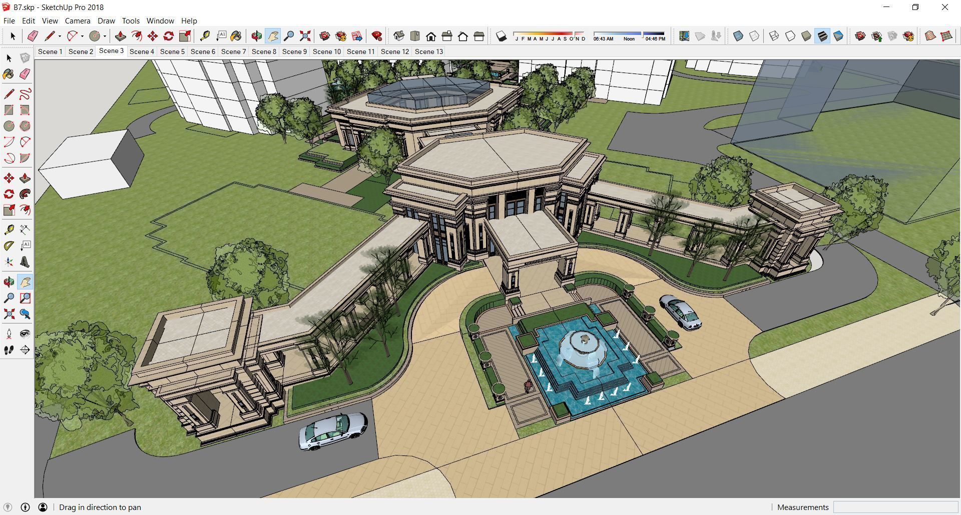 Sketchup Entrance B7 3D model_3