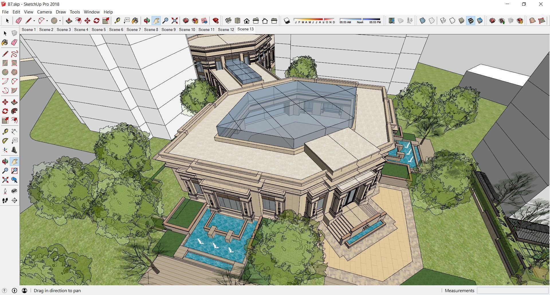 Sketchup Entrance B7 3D model_5