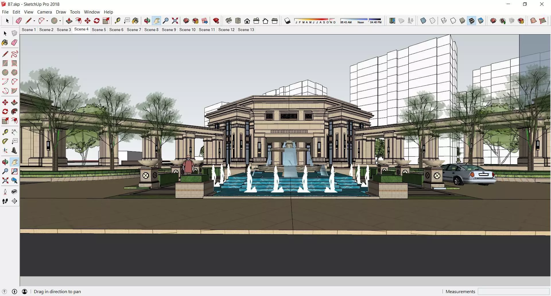Sketchup Entrance B7 3D model_0