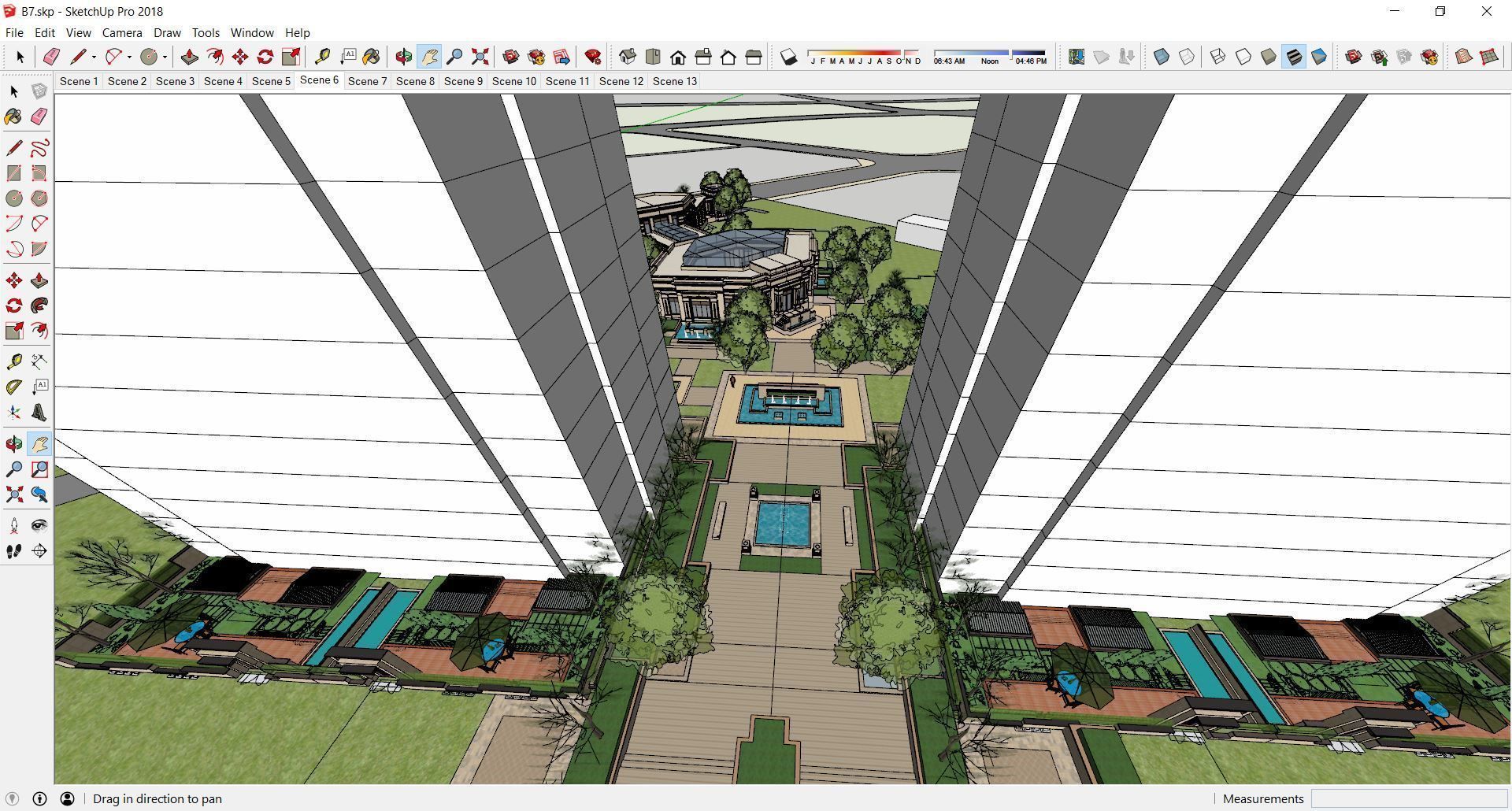 Sketchup Entrance B7 3D model_4